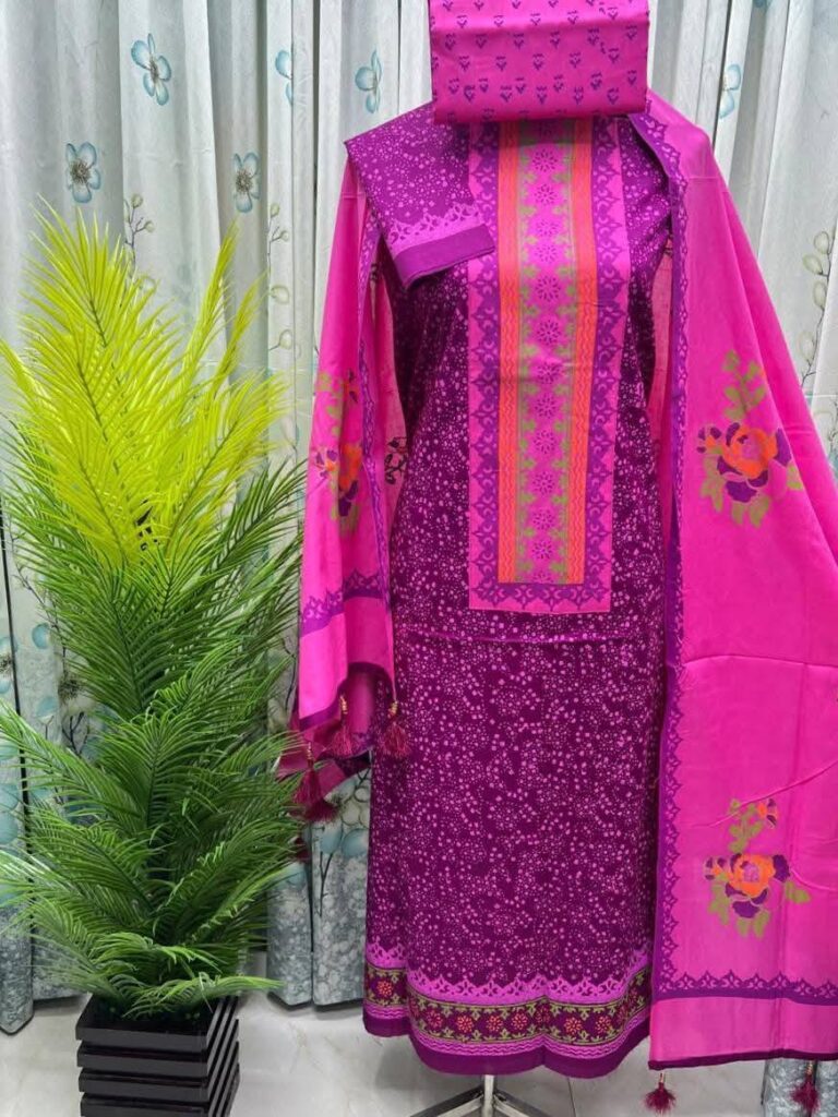 premium block print dress