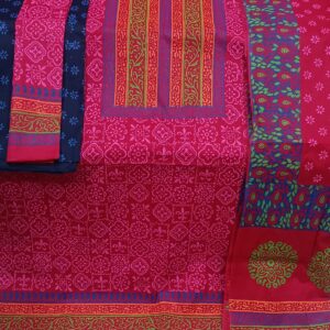 premium block print dress