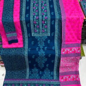 premium block print dress